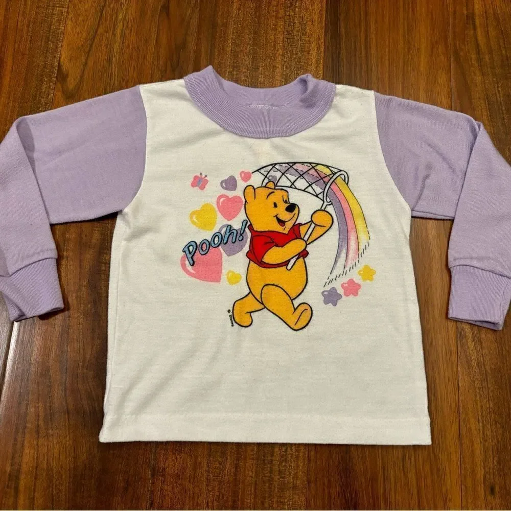 Disney Winnie the Pooh Vintage 2 piece pajama set